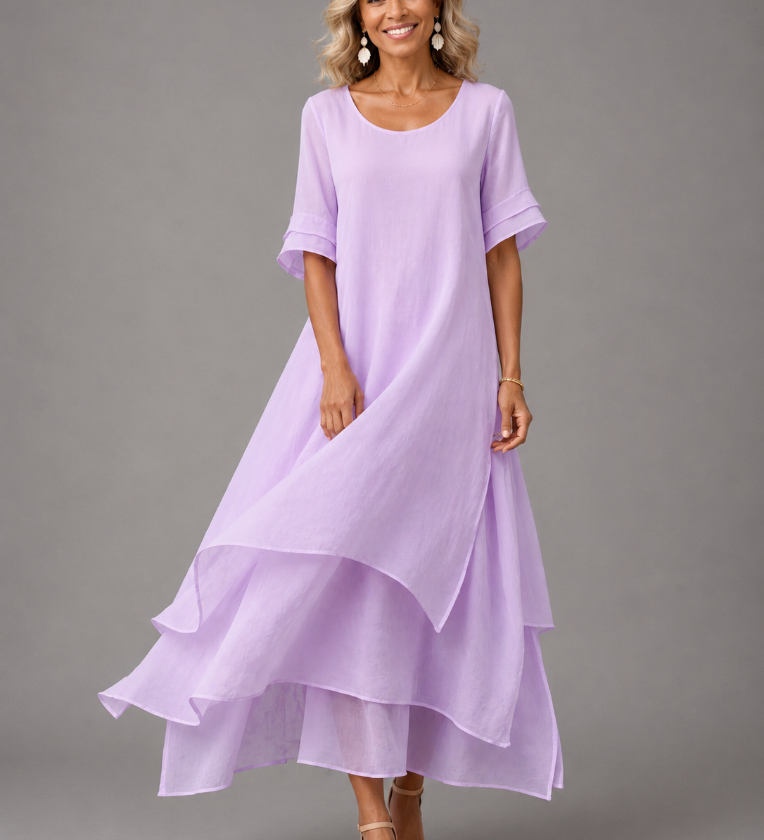 Liora™ | Vestido Maxi de Gracia Fluida