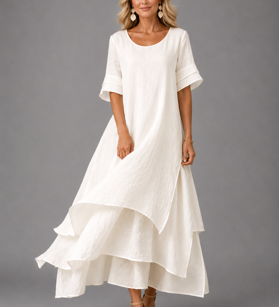 Liora™ | Vestido Maxi de Gracia Fluida
