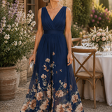 Mica | Vestido Maxi Sin Mangas en Línea A