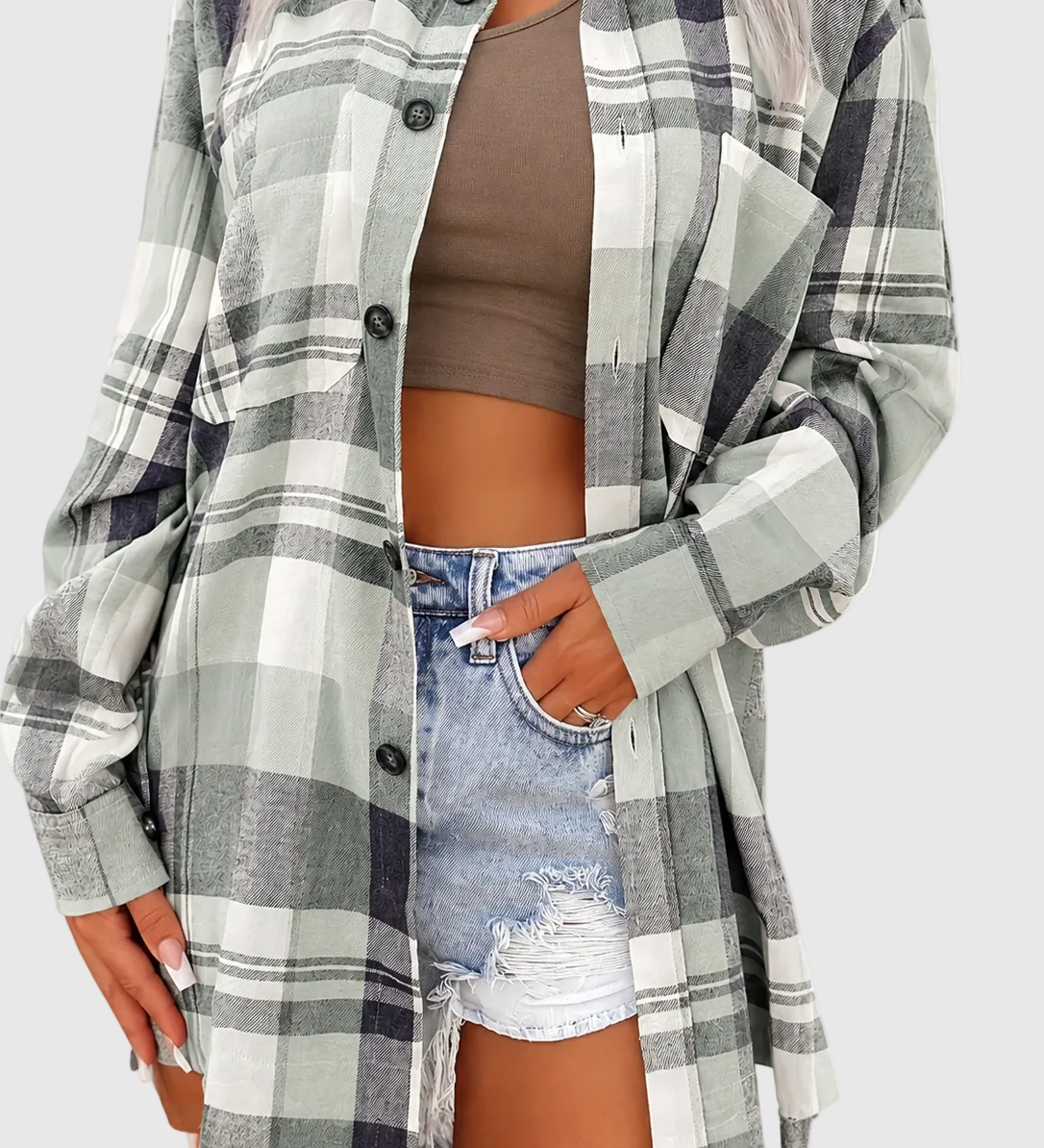 Elena | Camisa de Verano de Manga Larga