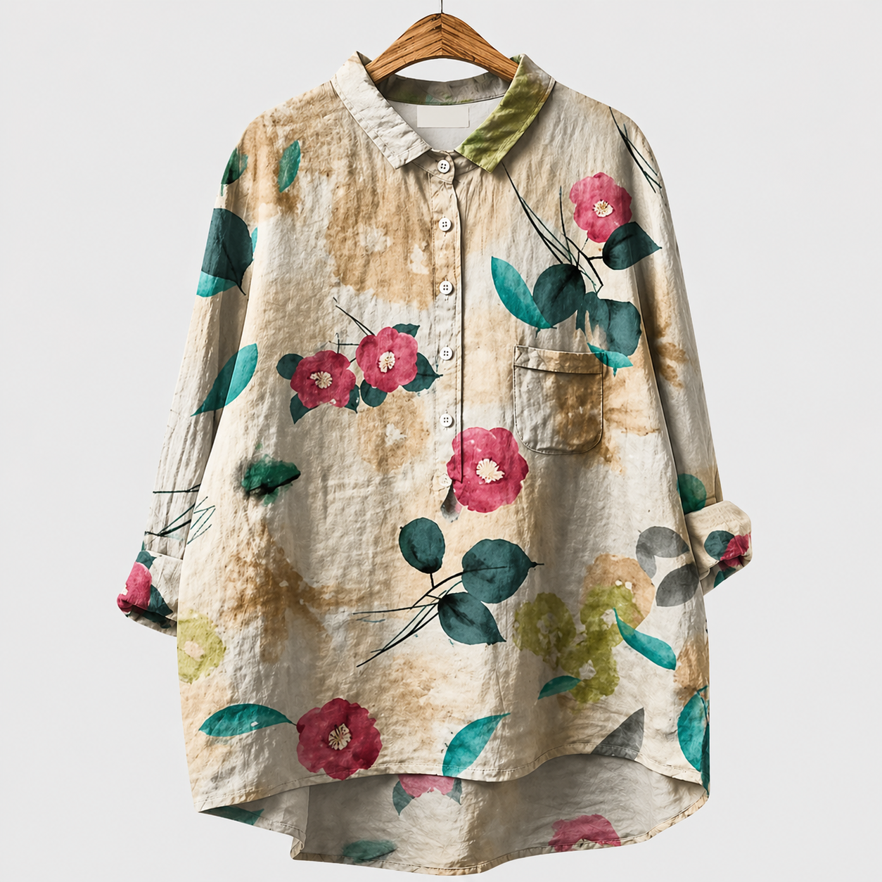 Blusa Comillas - Fresca y Fluida