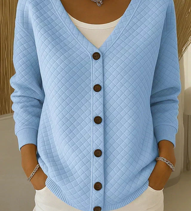 Leonor | Chaqueta de Punto Acolchada con Botones