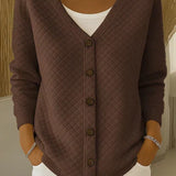 Leonor | Chaqueta de Punto Acolchada con Botones