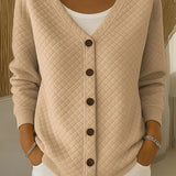 Leonor | Chaqueta de Punto Acolchada con Botones