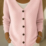Leonor | Chaqueta de Punto Acolchada con Botones