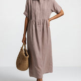 Lysandra™ | Vestido Camisero