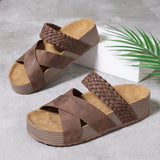 Sandalias de Elegancia Tejida