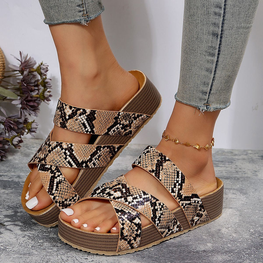 Sandalias de Elegancia Tejida
