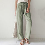 Vara - Pantalones Relaxed Fit con Cintura Ajustable
