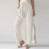 Vara - Pantalones Relaxed Fit con Cintura Ajustable