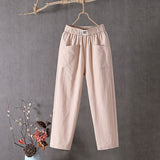 Alyra - Pantalones Relax con Bolsillos