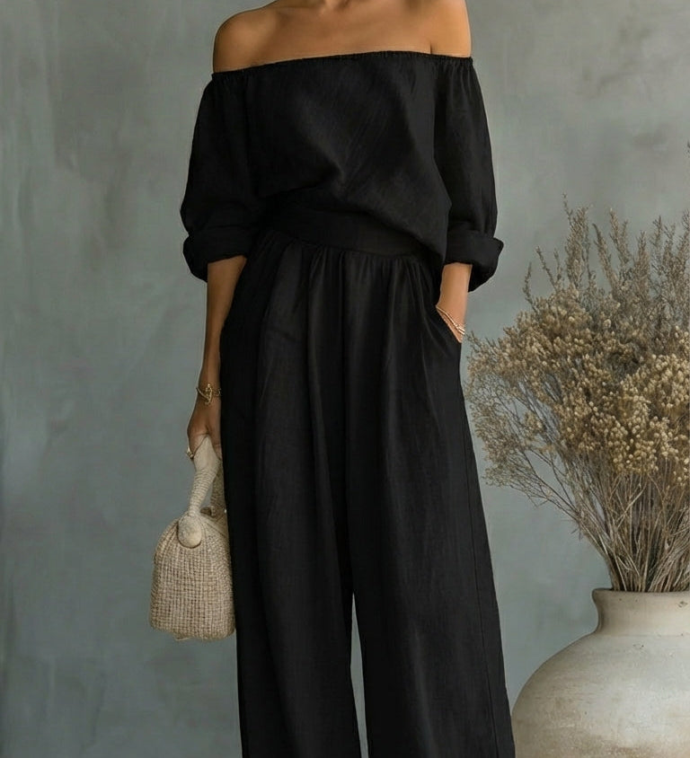 Arabella | Conjunto Exclusivo Efecto Lino para un Verano con Estilo