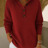Amparo | Jersey Polo con Cuello de Pico