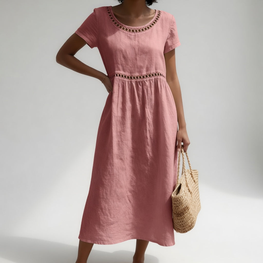Ronda | Vestido Bordado Fresco para el Verano