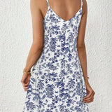 Colette | Vestido Mini Floral de Tirantes Finos