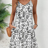 Colette | Vestido Mini Floral de Tirantes Finos