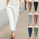 Kriza - Pantalones de Pierna Ancha con Bolsillos