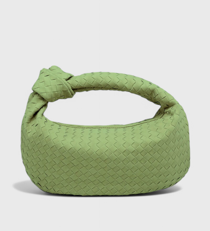 Lila | Bolso Mediano Woven con Detalle de Nudo