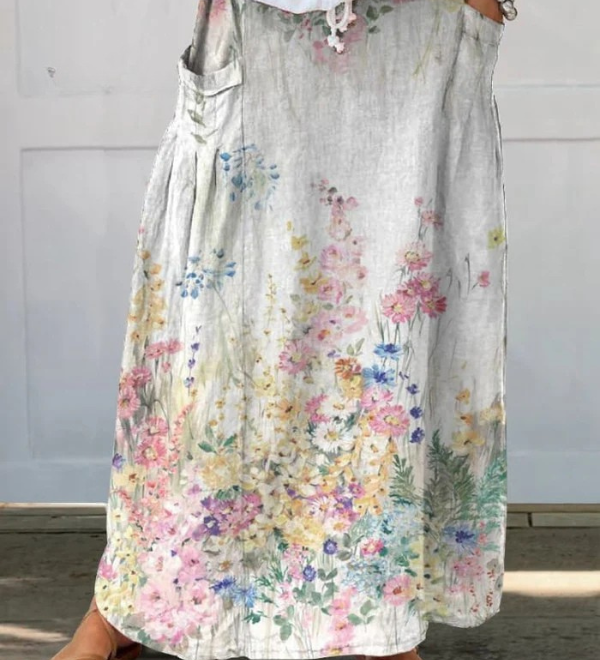 Falda Formentera - Estampada Ligera