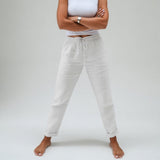 Albertine™ — Pantalón 100% algodón fluido, confort natural