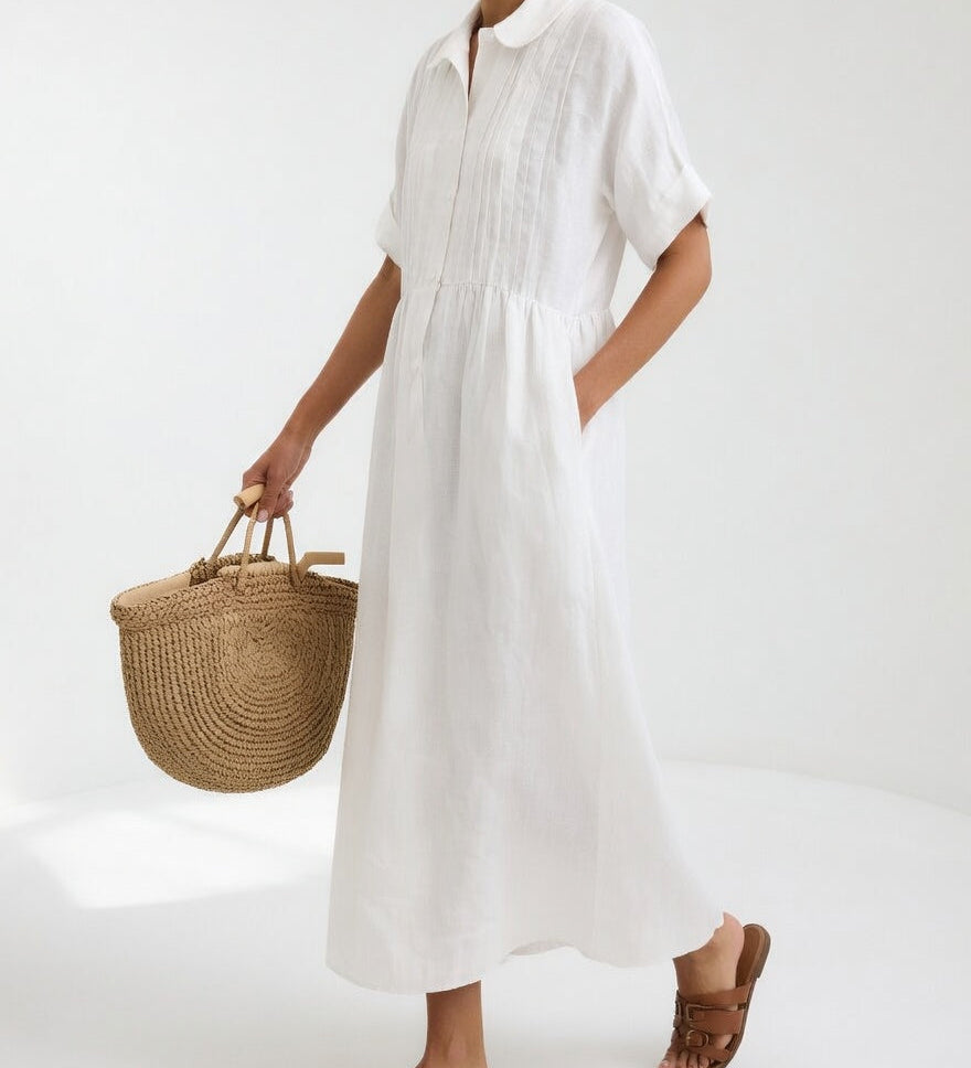 Lysandra™ | Vestido Camisero