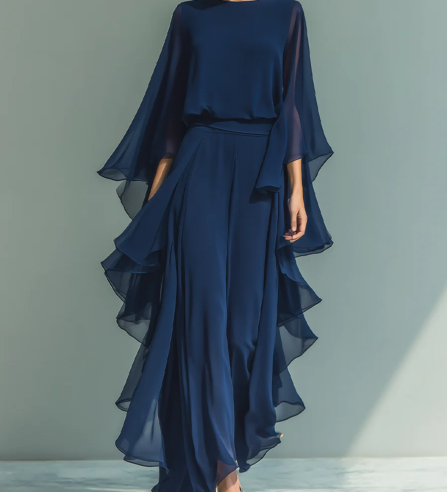 Aurelia | Mono de Noche Elegante y Fluido
