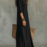 Willow | Vestido Maxi Favorecedor que Disimula el Vientre