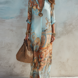 Lorna | Vestido Camisero Mediterráneo