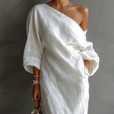 Elisa™ | Vestido Maxi Asimétrico y Elegante