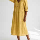 Lioréa™ — Vestido midi fluido, desenfadado y elegante