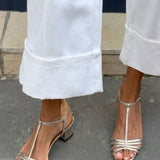 Almudena - Tacones Elegancia para el Día a Día para Verano