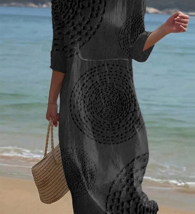 Améliane™ — Vestido midi elegante de detalles delicados