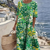 ELENA™ - VESTIDO MIDI FLORAL ELEGANTE DE VERANO