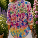 Valeria | Blusa Artística Vibrante