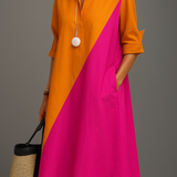 Kayla | Vestido midi cuidado y estiloso