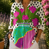 Amara | Blusa Jarrón en Flor