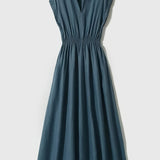 Lina — Vestido de lino mezclado fluido y elegante
