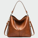 Salomé - Bolso Hobo de Cuero