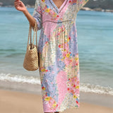Lysiane™ — Vestido floral fluido con encanto veraniego