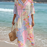 Lysiane™ — Vestido floral fluido con encanto veraniego