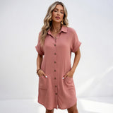 Béatrice™ — Vestido camisero elegante y fácil de llevar