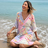 Lysiane™ — Vestido floral fluido con encanto veraniego