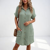Béatrice™ — Vestido camisero elegante y fácil de llevar