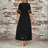Cerelia | Vestido Midi Favorecedor que Disimula el Vientre