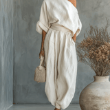 Mila™ | Conjunto de 2 Piezas con Escote Bardot