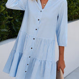 Elaine Vestido Midi Fluido