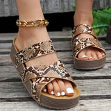 Sandalias de Elegancia Tejida