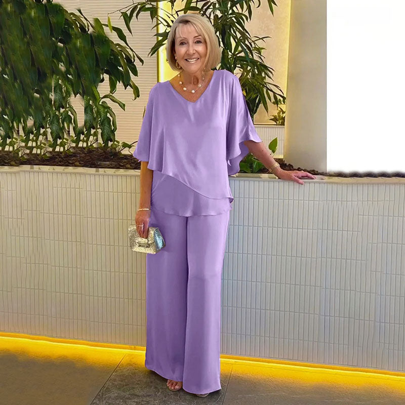 Selina | Conjunto Elegante de 2 Piezas con Silueta Fluida